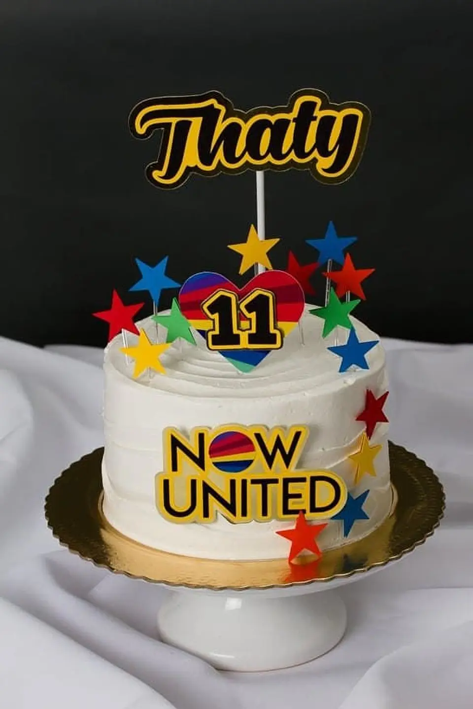 Arquivo de Corte Topo de Bolo Now United 5 1