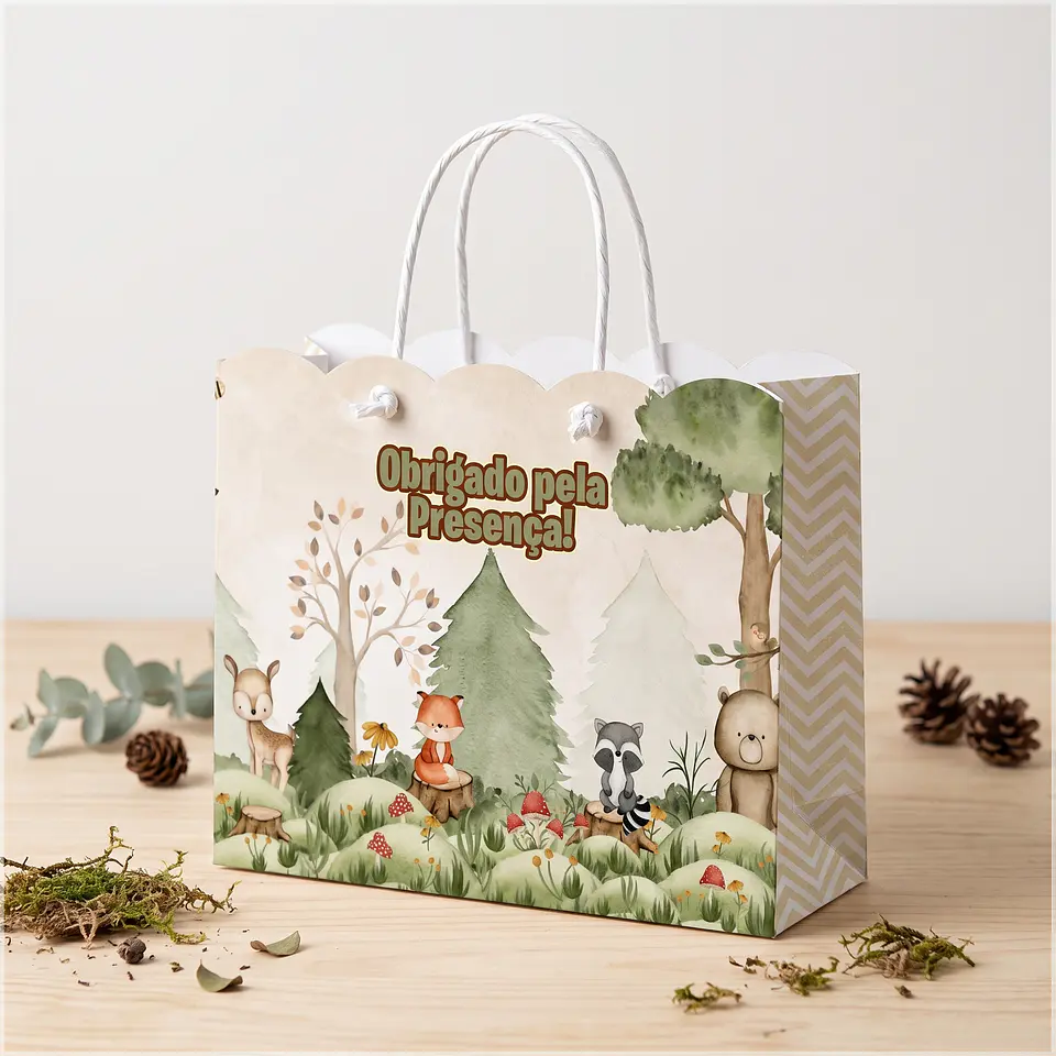 Arquivo de Corte Sacolinha Bosque Encantado Menino 37 1