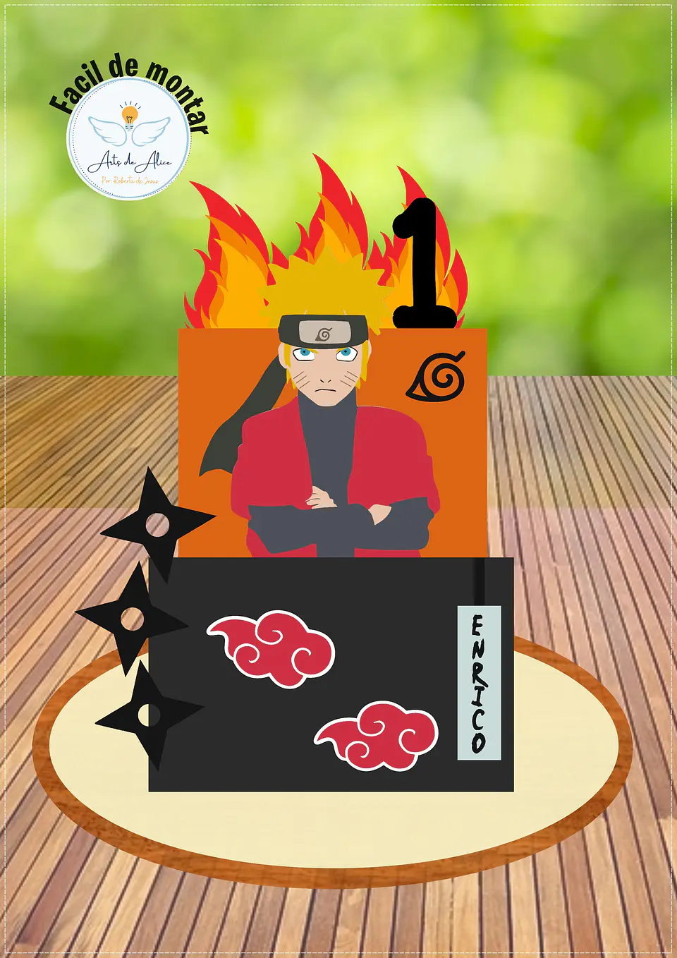Arquivo de Corte Topo de Bolo Naruto 35 1