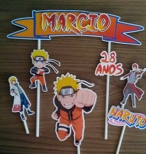 Arquivo de Corte Topo de Bolo Naruto 23