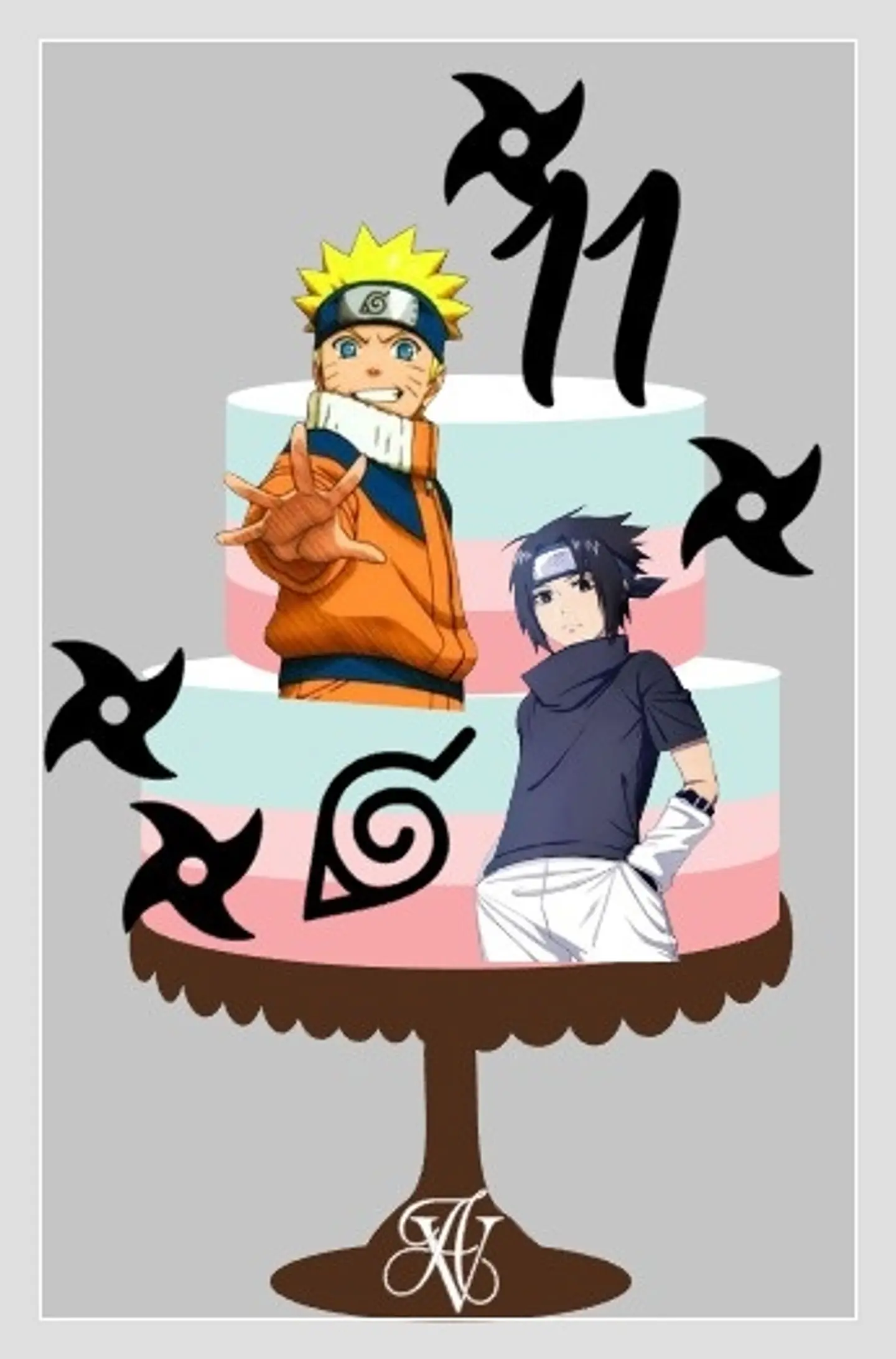 Arquivo de Corte Topo de Bolo Naruto 18 1