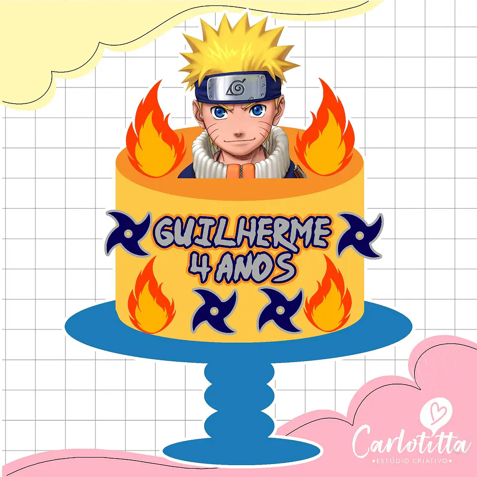 Arquivo de Corte Topo de Bolo Naruto 12 1