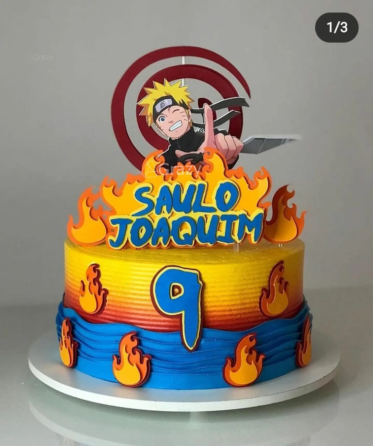 Arquivo de Corte Topo de Bolo Naruto 10 1