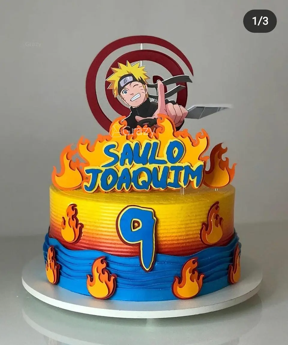 Arquivo de Corte Topo de Bolo Naruto 10 1