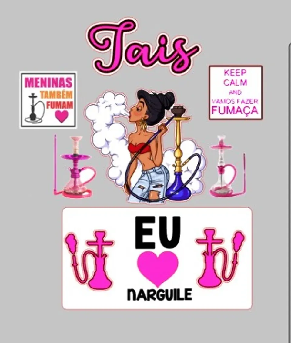 Arquivo de Corte Topo de Bolo Narguile 1 1
