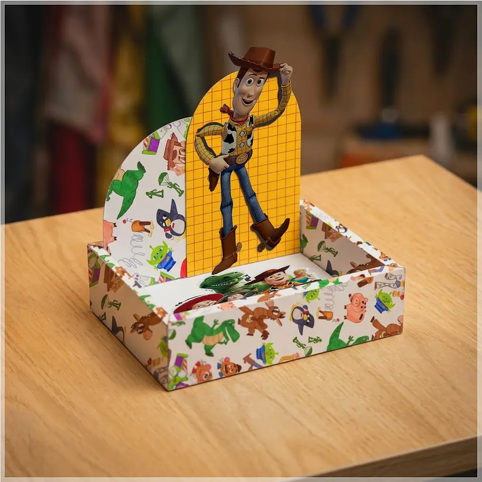Arquivo de Corte Caixa Cenário Cesta Woody Toy Story 10 1