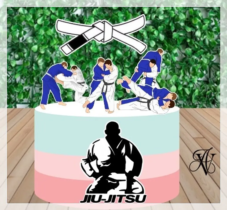 Arquivo de Corte Topo de Bolo Jiu Jitsu 6 1