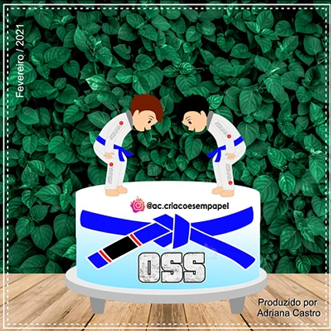 Arquivo de Corte Topo de Bolo Jiu Jitsu 4