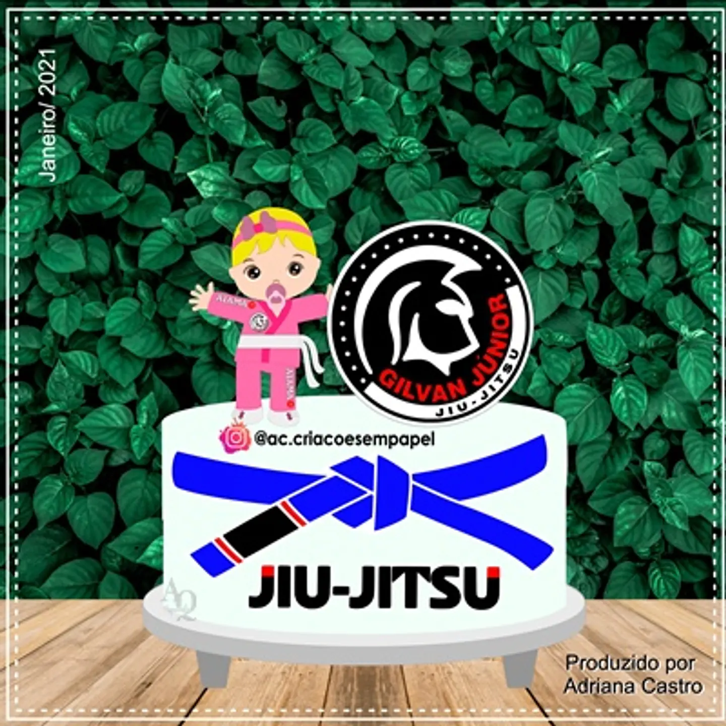 Arquivo de Corte Topo de Bolo Jiu Jitsu 2 1