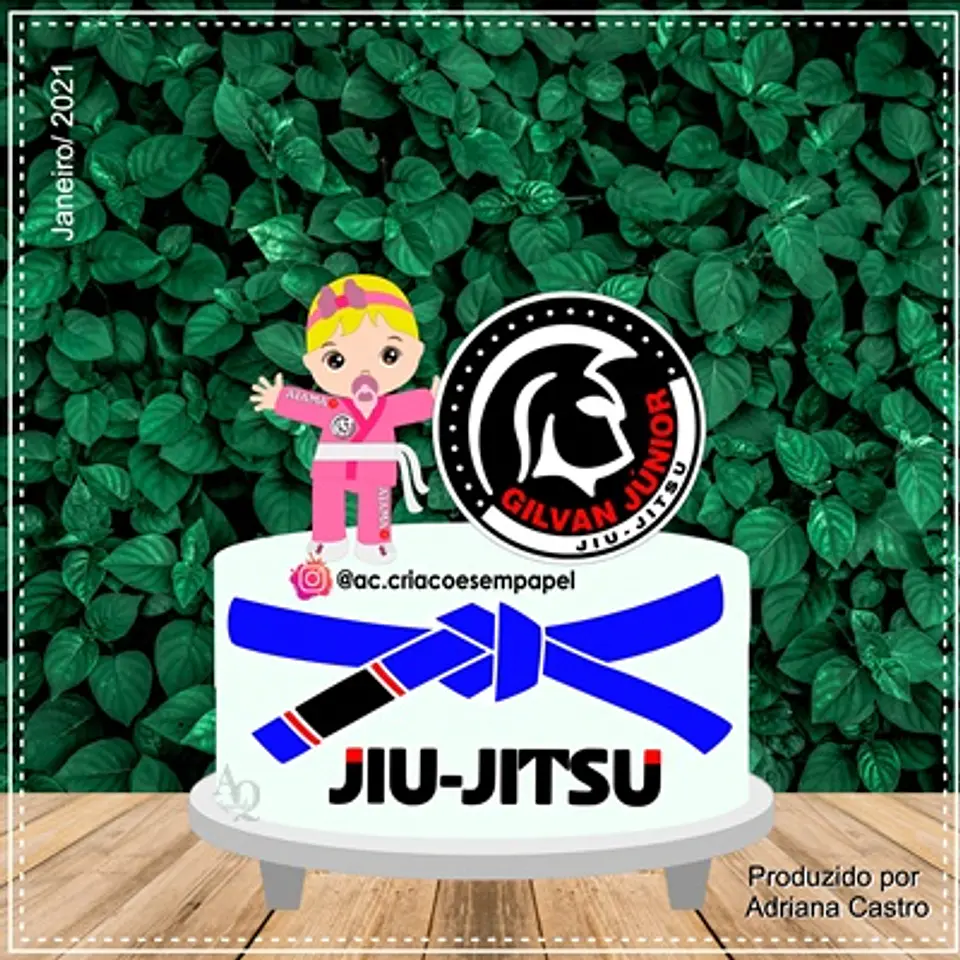 Arquivo de Corte Topo de Bolo Jiu Jitsu 2 1