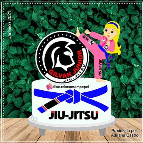 Arquivo de Corte Topo de Bolo Jiu Jitsu 1