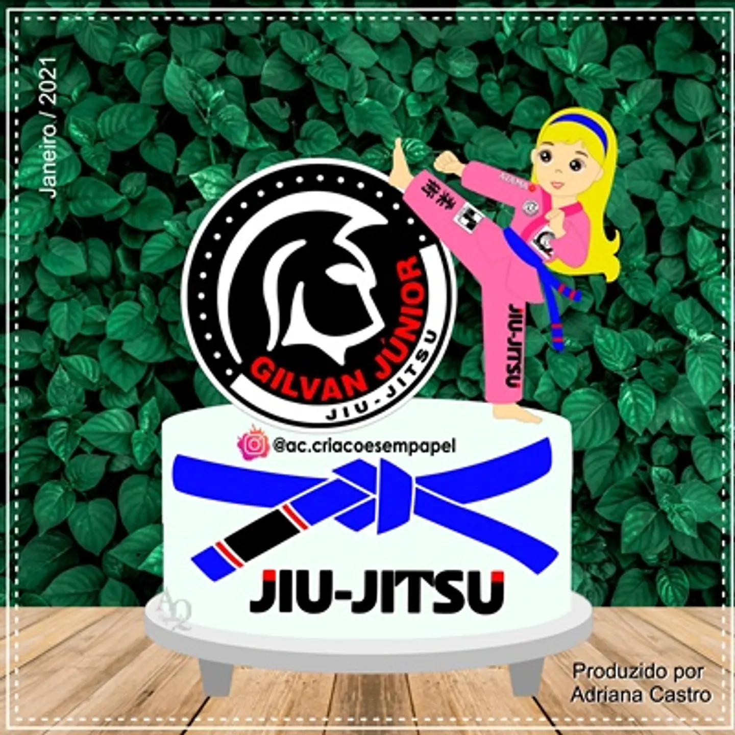 Arquivo de Corte Topo de Bolo Jiu Jitsu 1 1