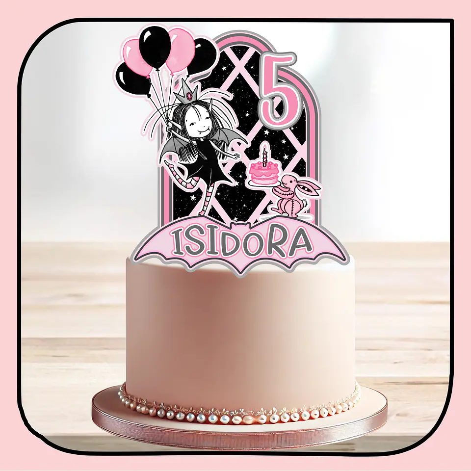 Arquivo de Corte Topo de Bolo Isadora Moon 1 1
