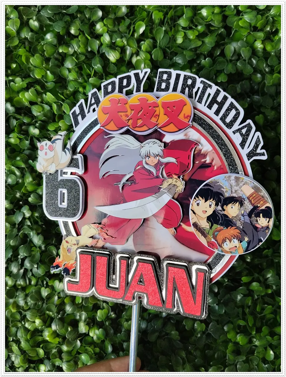 Arquivo de Corte Topo de Bolo Inuyasha 1 1