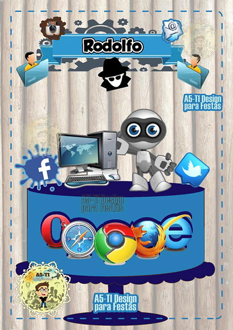 Arquivo de Corte Topo de Bolo Informatica 1