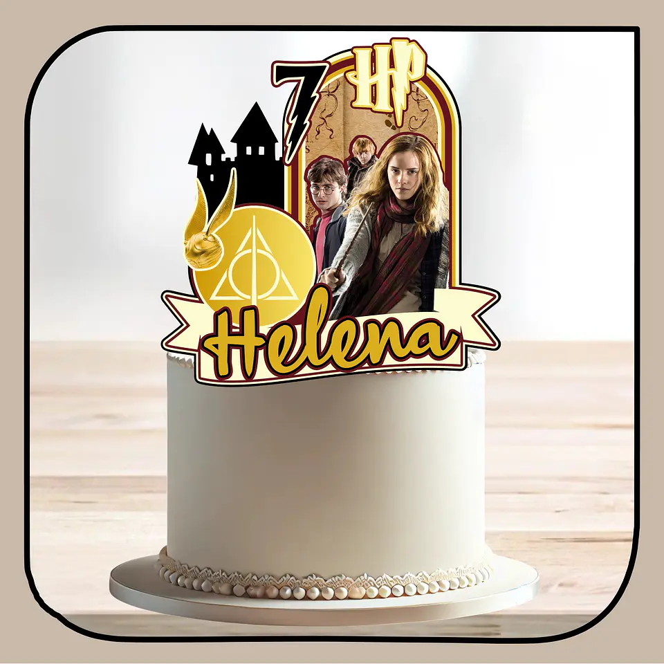 Arquivo de Corte Topo de Bolo Harry Potter 18 1