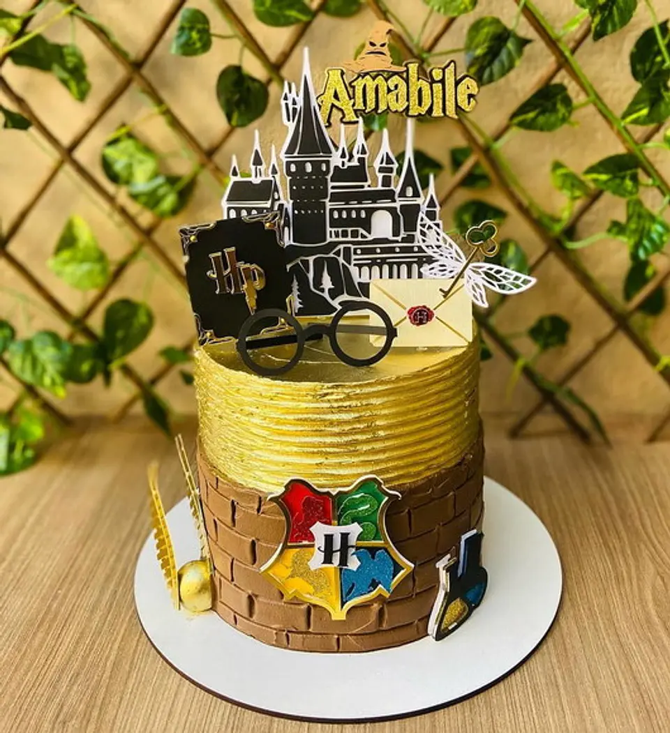 Arquivo de Corte Topo de Bolo Harry Potter 11 1