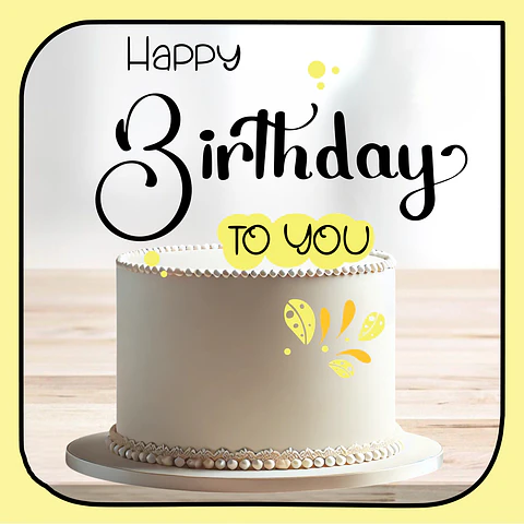 Arquivo de Corte Topo de Bolo Happy Birthday 100