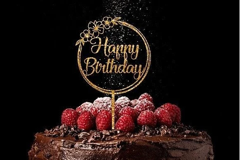 Arquivo de Corte Topo de Bolo Happy Birthday 29