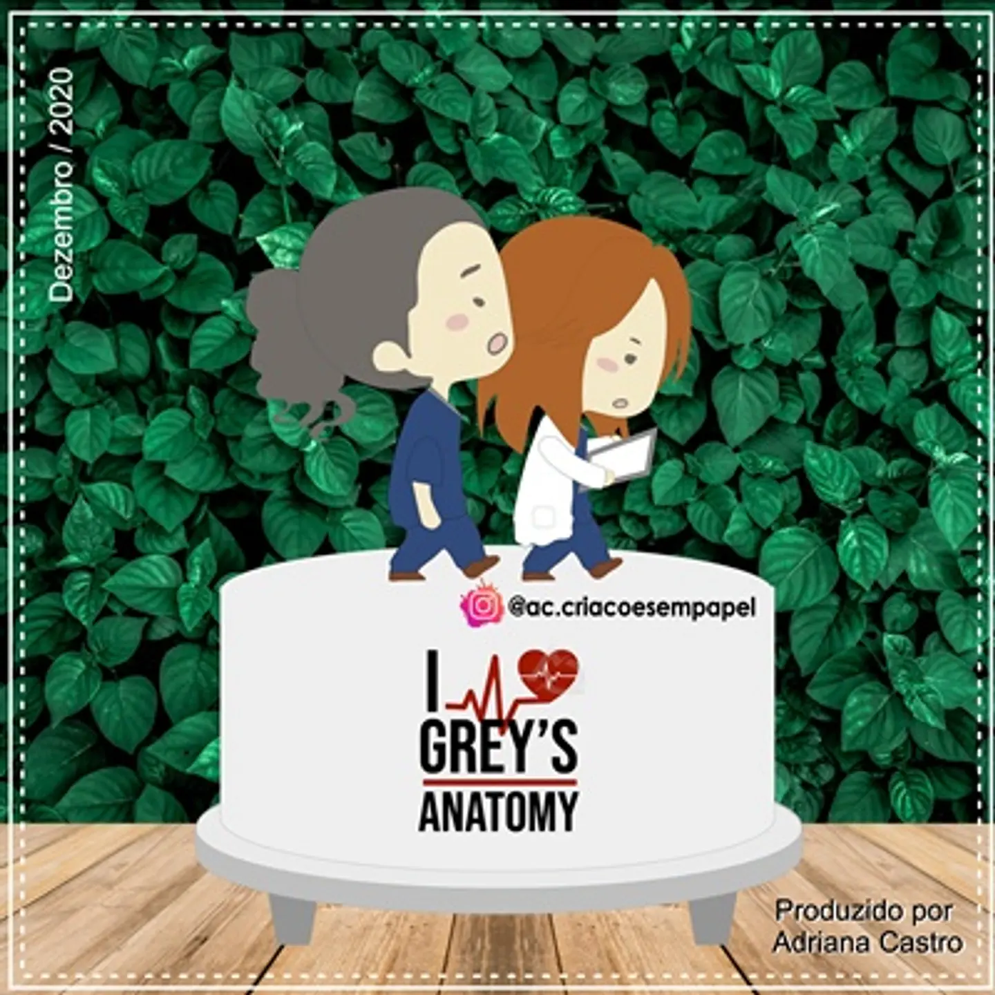 Arquivo de Corte Topo de Bolo Greys Anatomy 2 1