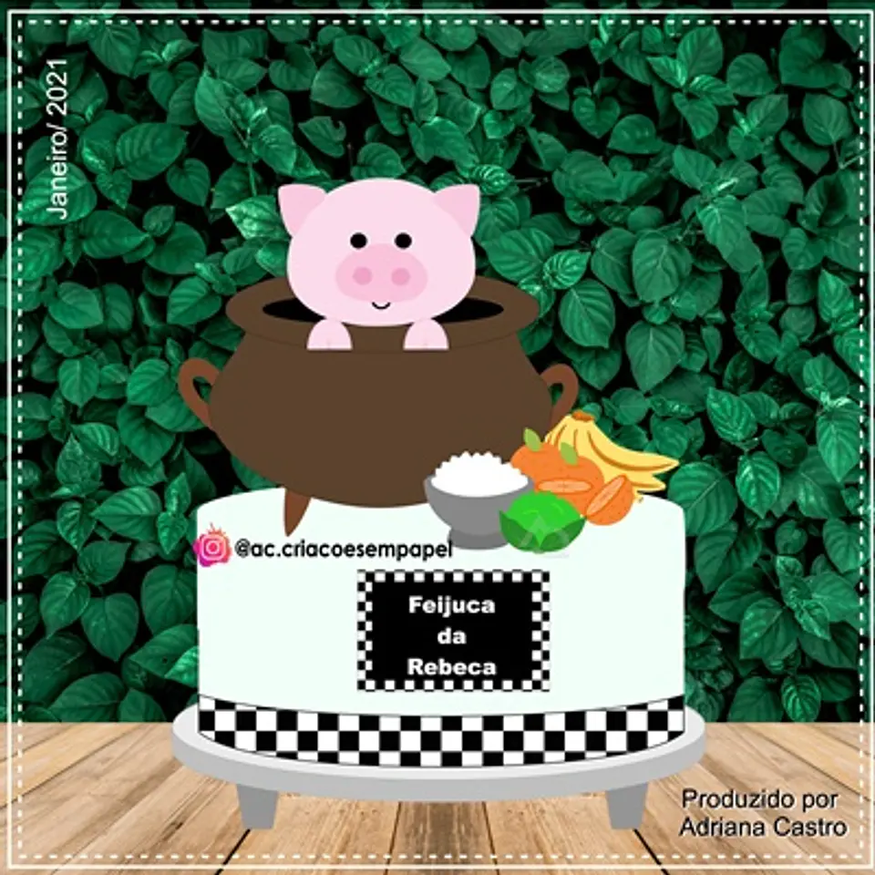 Arquivo de Corte Topo de Bolo Feijoada 1 1