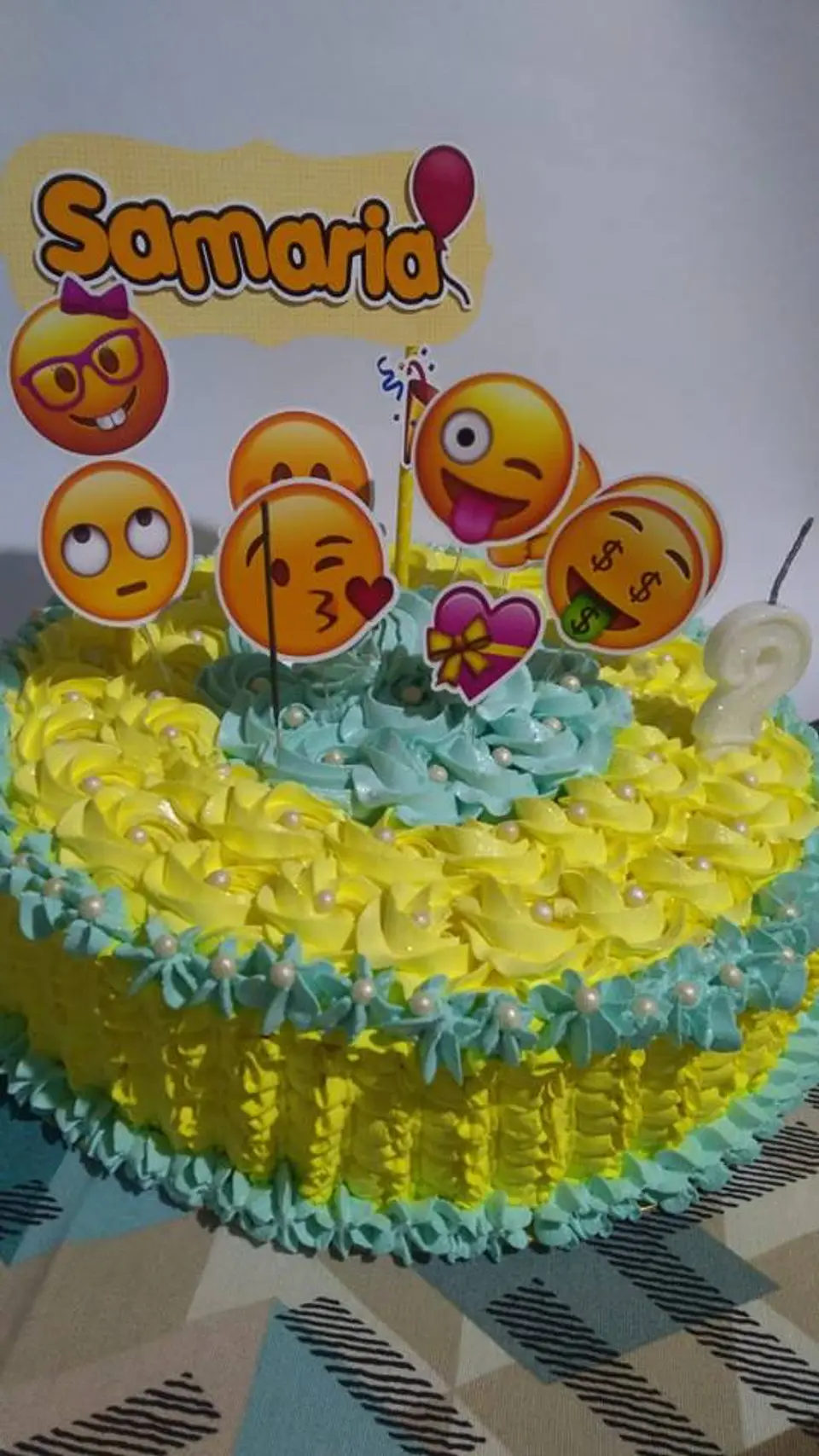 Arquivo de Corte Topo de Bolo Emoji 4 1