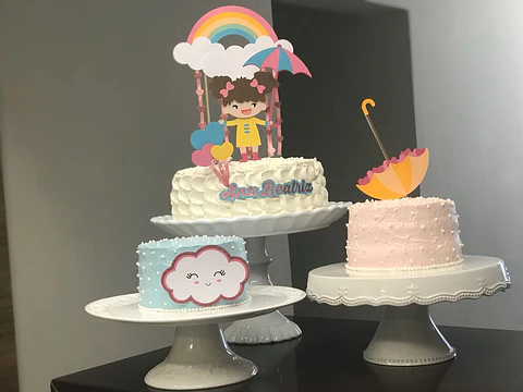 Arquivo de Corte Topo de Bolo Chuva de Amor 6