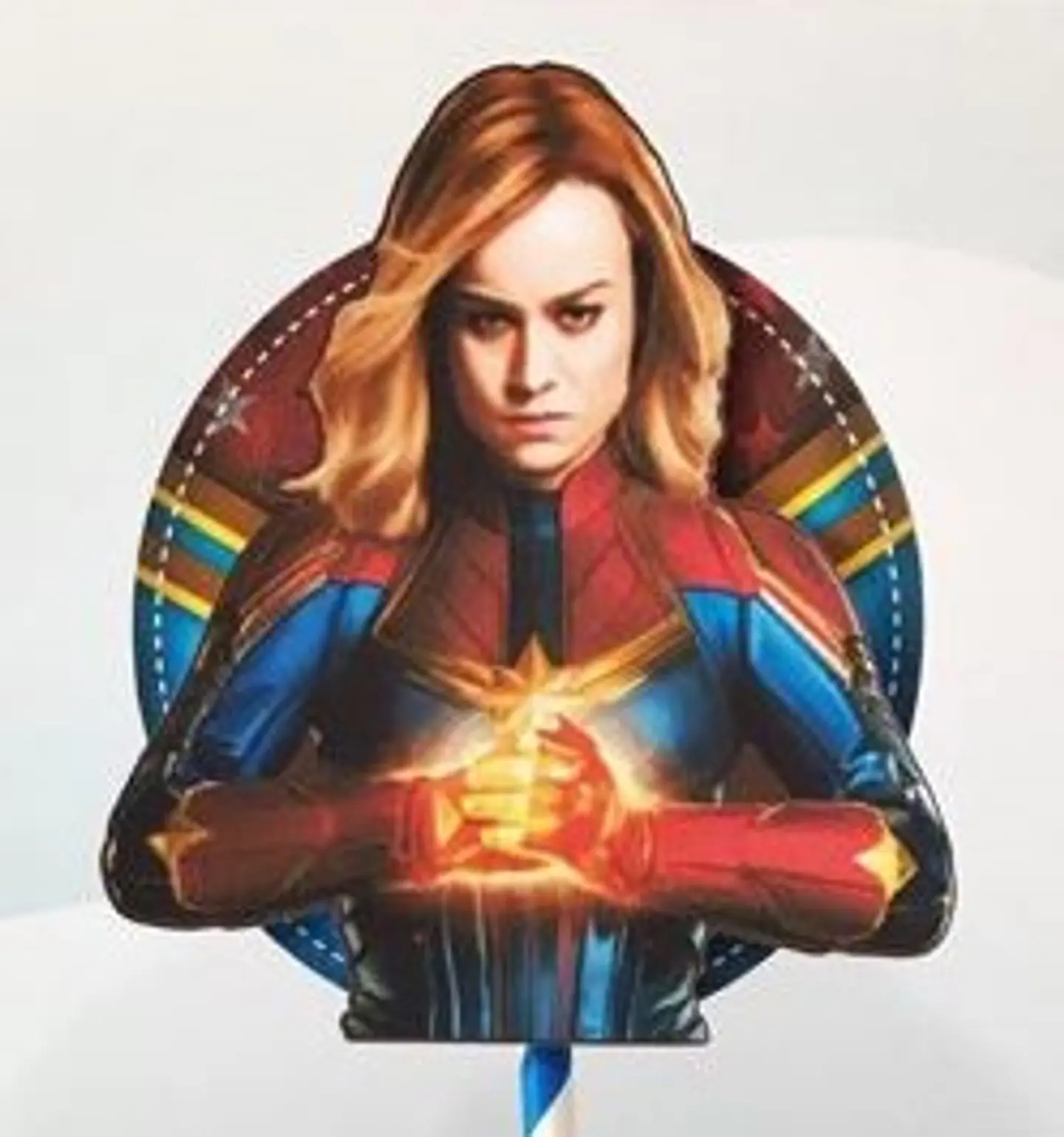 Arquivo de Corte Topo de Bolo Capitã Marvel 4 1