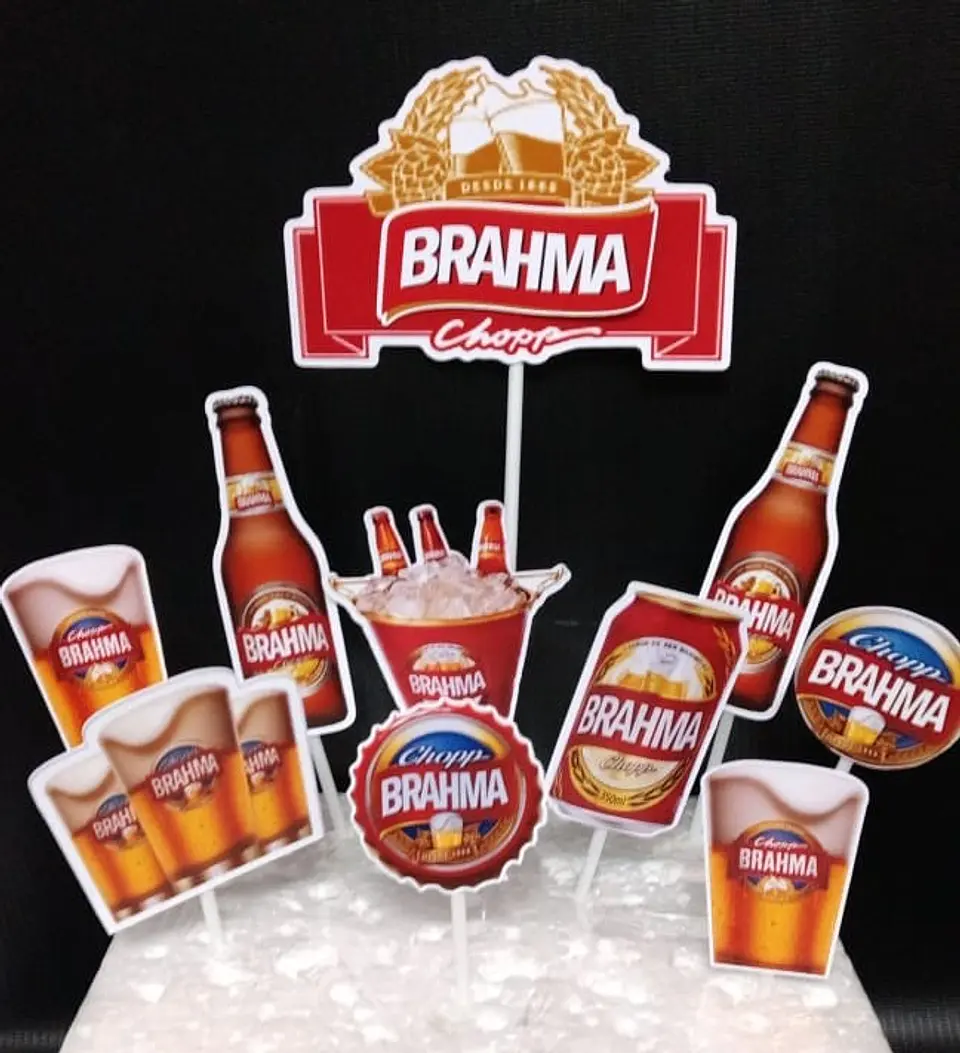 Arquivo de Corte Topo de Bolo Cervejas 3 1