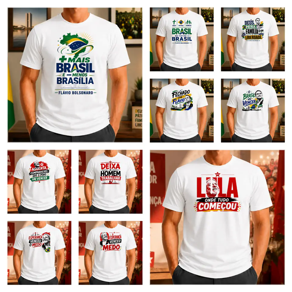 Sublimação - Camisetas Politicos 26 1