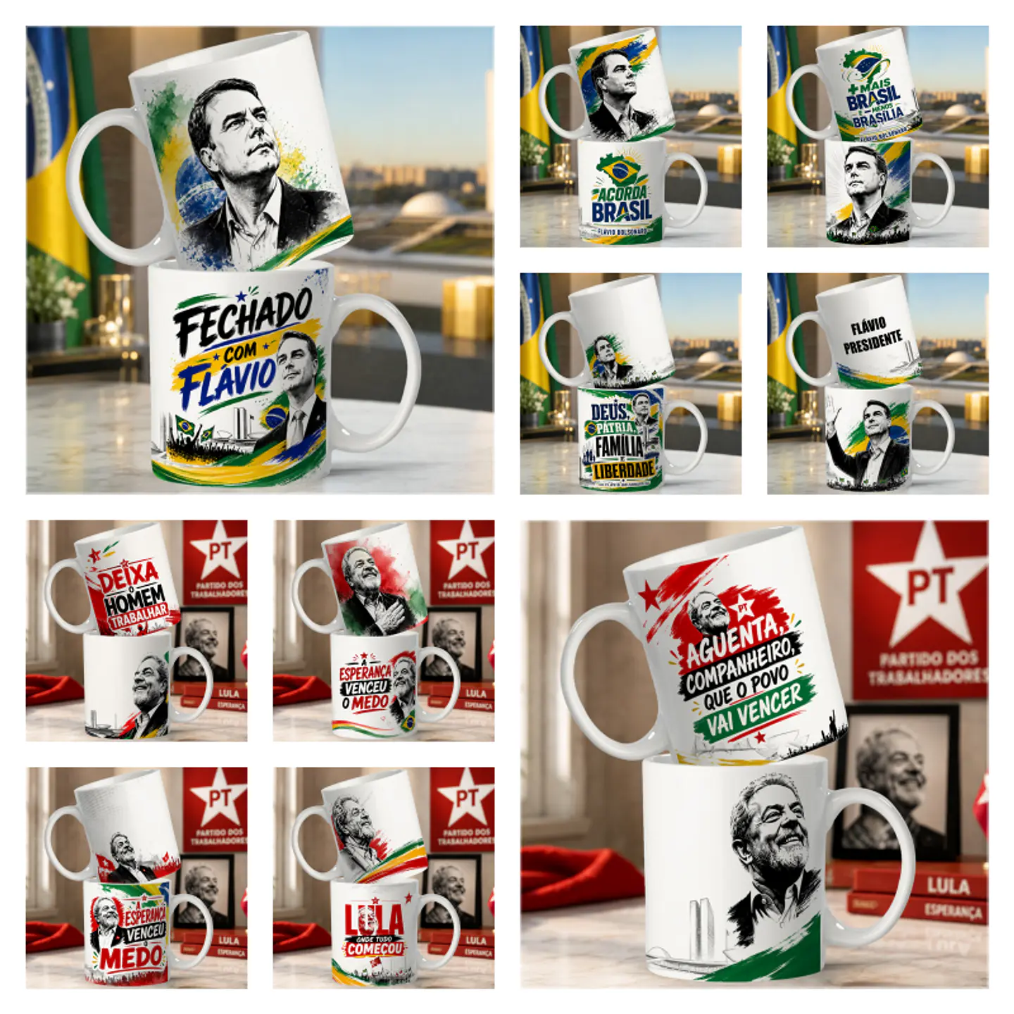 Sublimação - Canecas Politicos 26 1