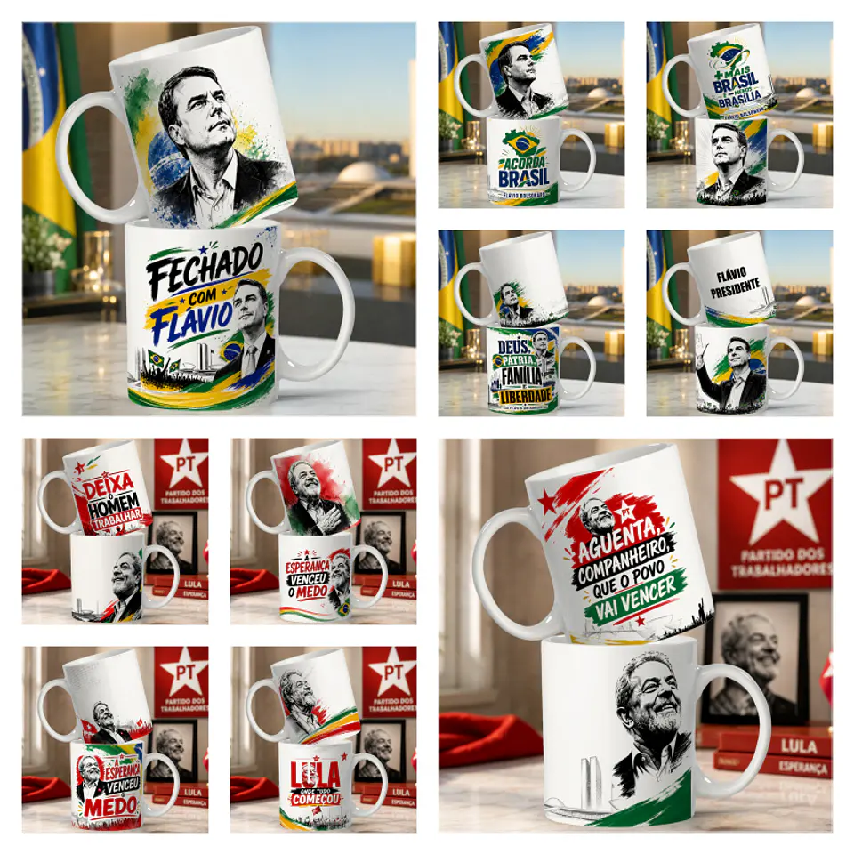 Sublimação - Canecas Politicos 26 1