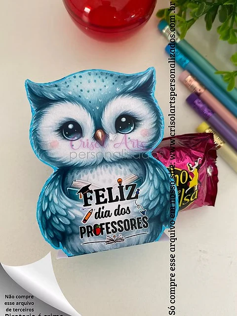 Arquivo de Corte Bombom Dia dos Professores 7