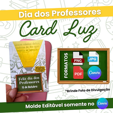 Arquivo de Corte Cards - Tags Dia dos Professores 1