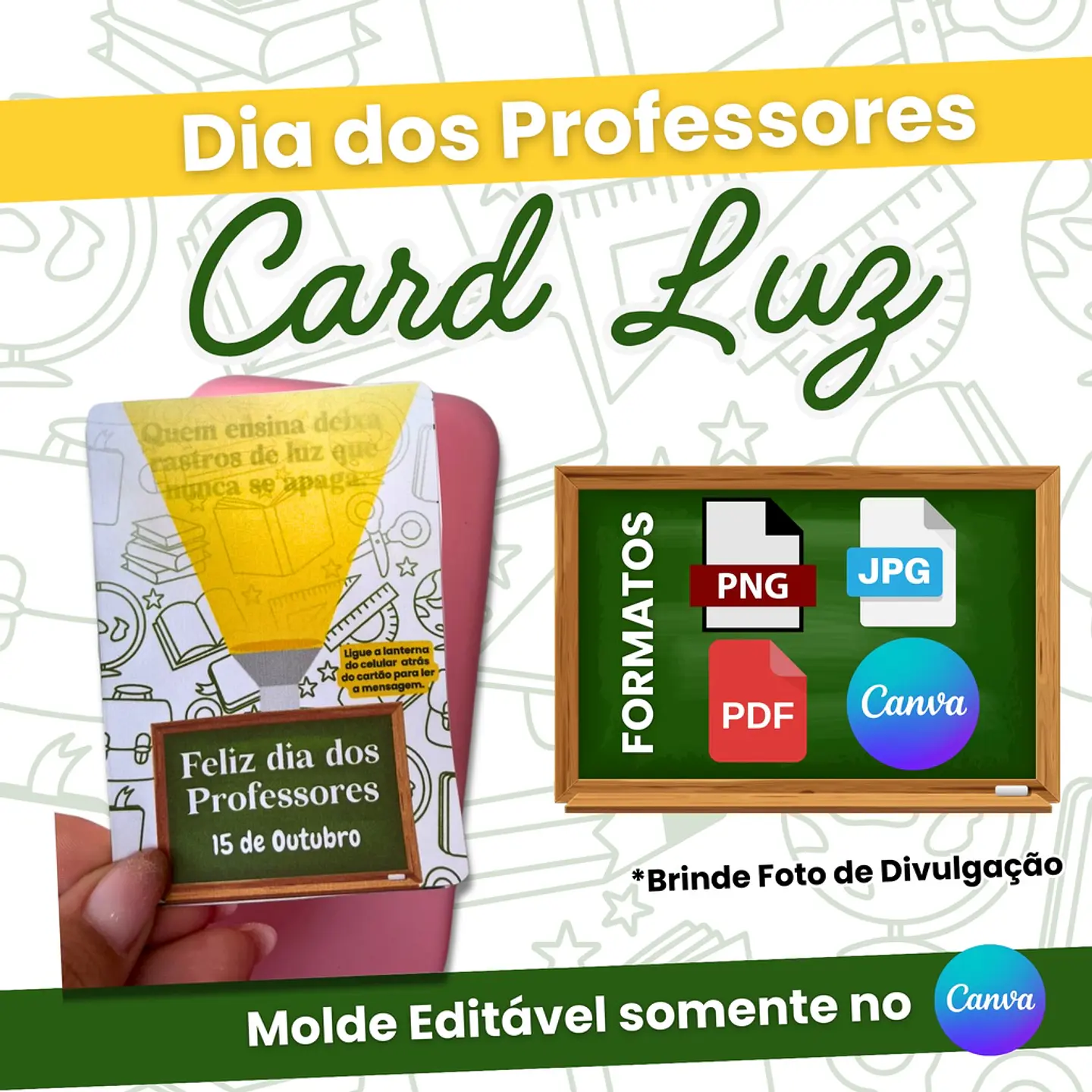 Arquivo de Corte Cards - Tags Dia dos Professores 1 1