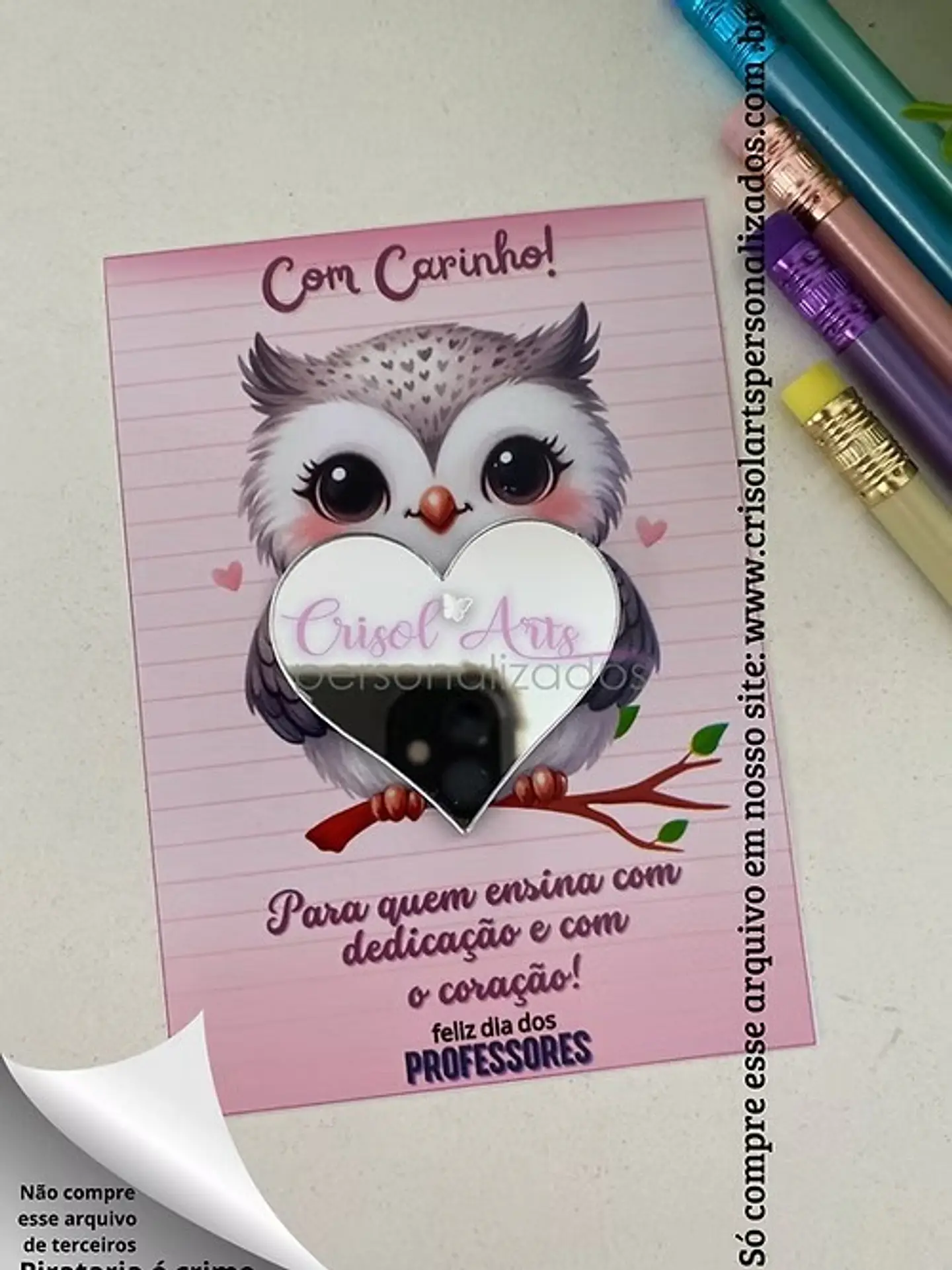 Arquivo de Corte Cards - Tags Dia dos Professores 12 1