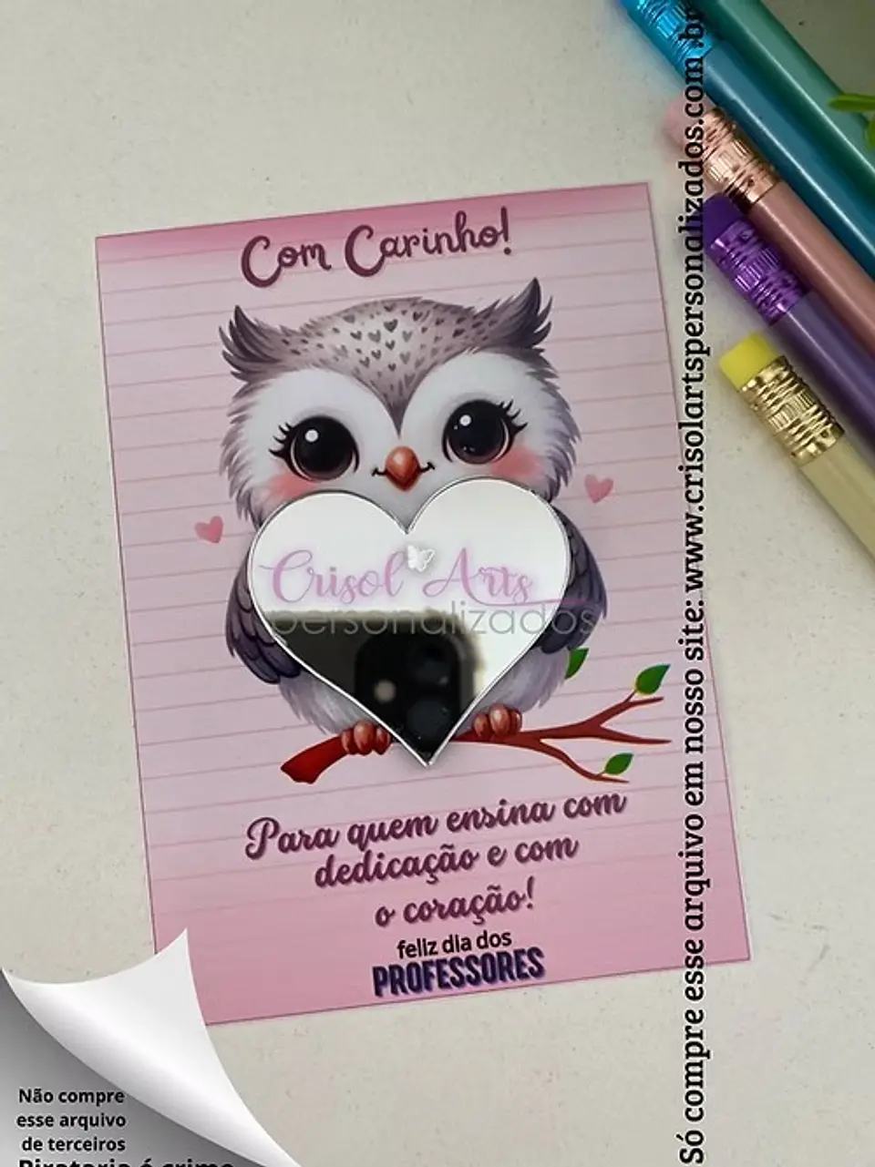 Arquivo de Corte Cards - Tags Dia dos Professores 12 1