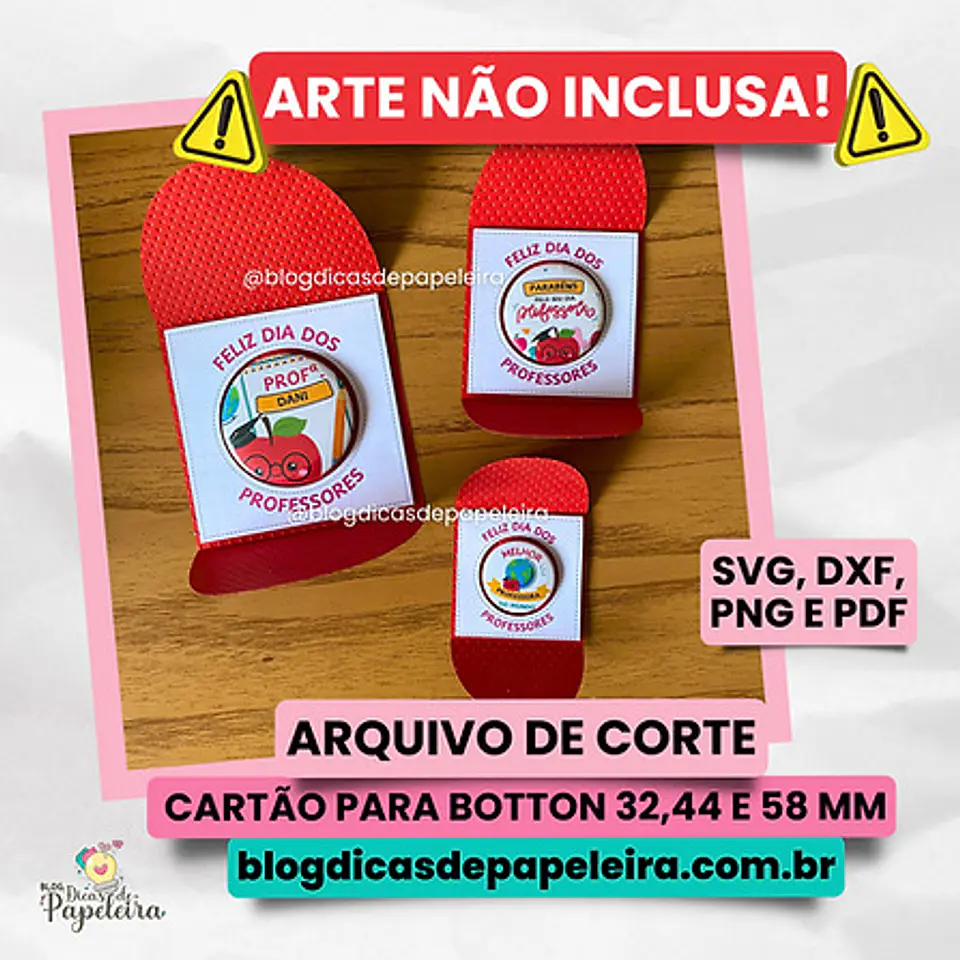 Arquivo de Corte Cartão Dia dos Professores 3 1