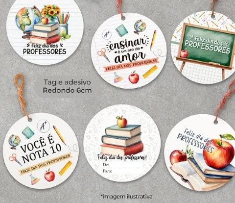 Arquivo de Corte Cards - Tags Dia dos Professores 2