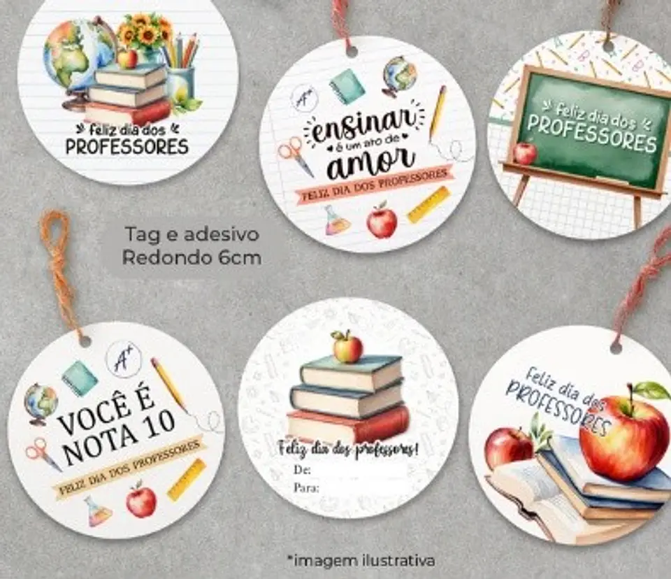 Arquivo de Corte Cards - Tags Dia dos Professores 2 1
