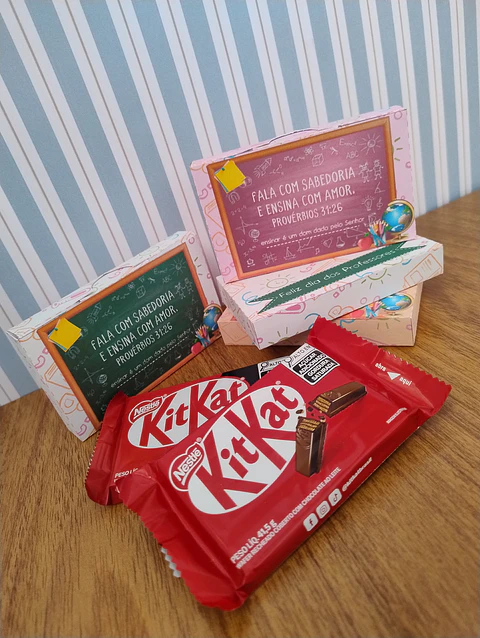 Arquivo de Corte Kit Kat Dia dos Professores 2