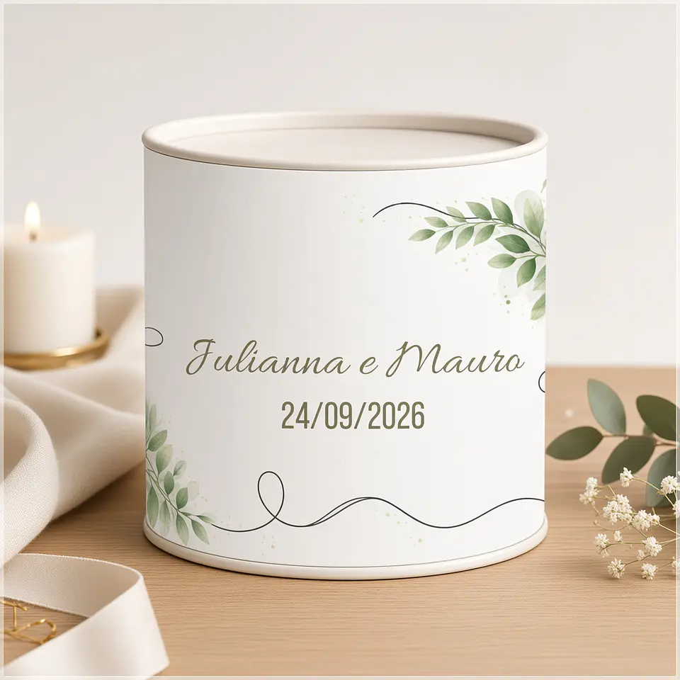 Arquivo de Corte - Tubolata Casamento Folhagem 1 1