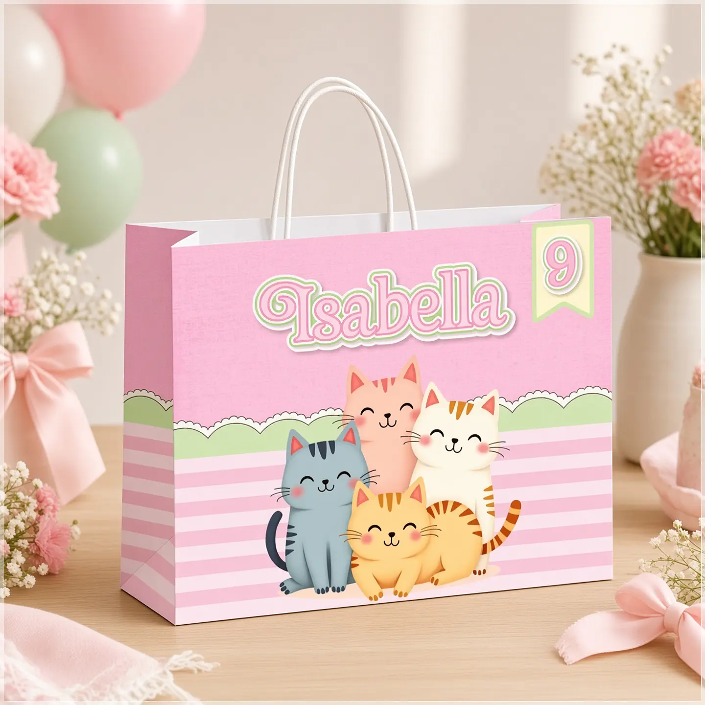 Arquivo de Corte - Sacolinha Gatinhos 2 1