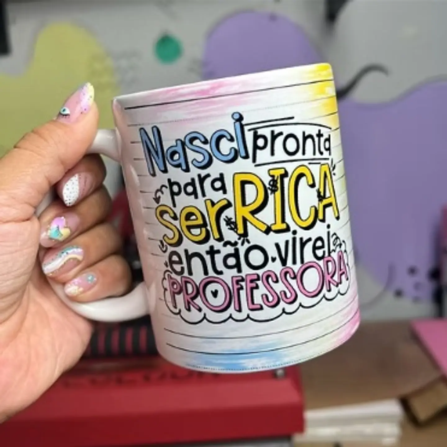 Sublimação Caneca Professora Rica Dia dos Professores 2 1