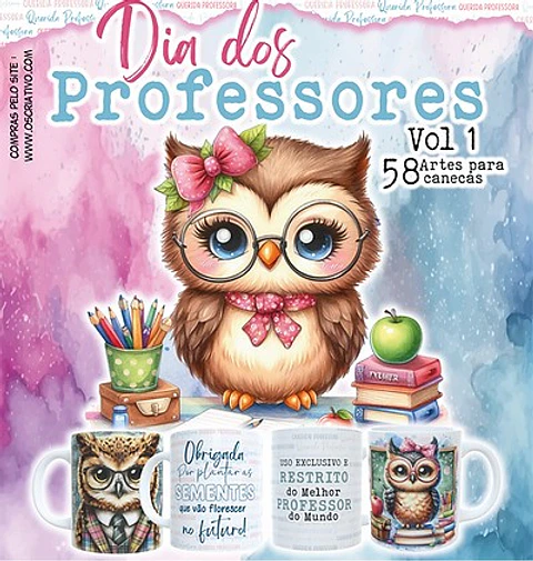 Sublimação Kit Combo Dia dos Professores 1