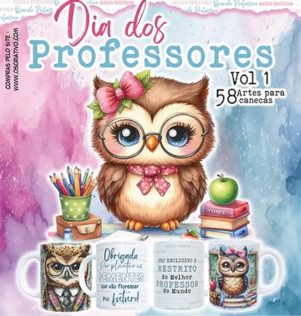 Sublimação Kit Combo Dia dos Professores 1 1