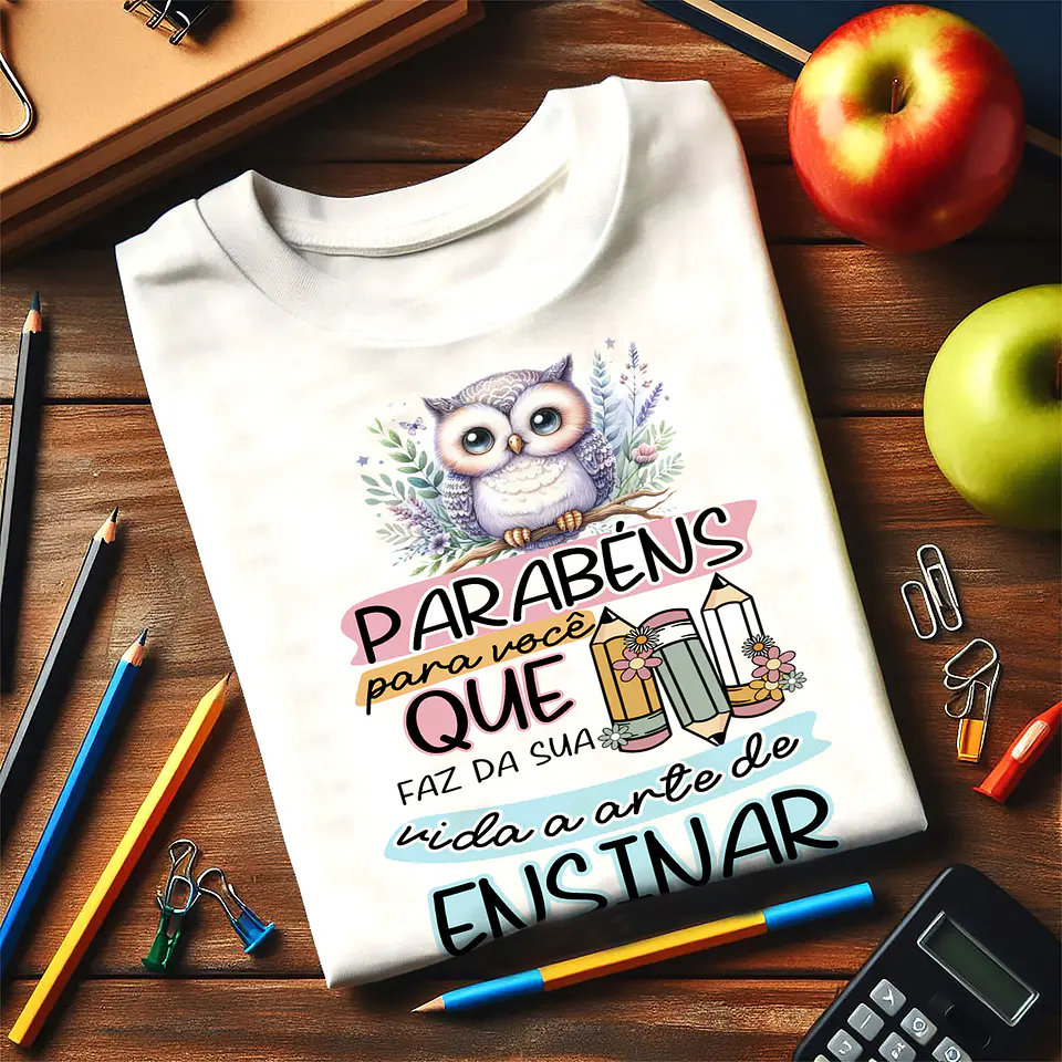 Sublimação Camiseta Dia dos Professores 1 1