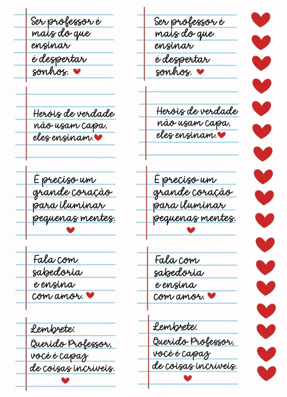 Sublimação DTF Professore Minimalista tamanho A4 Dia dos Professores 3 1