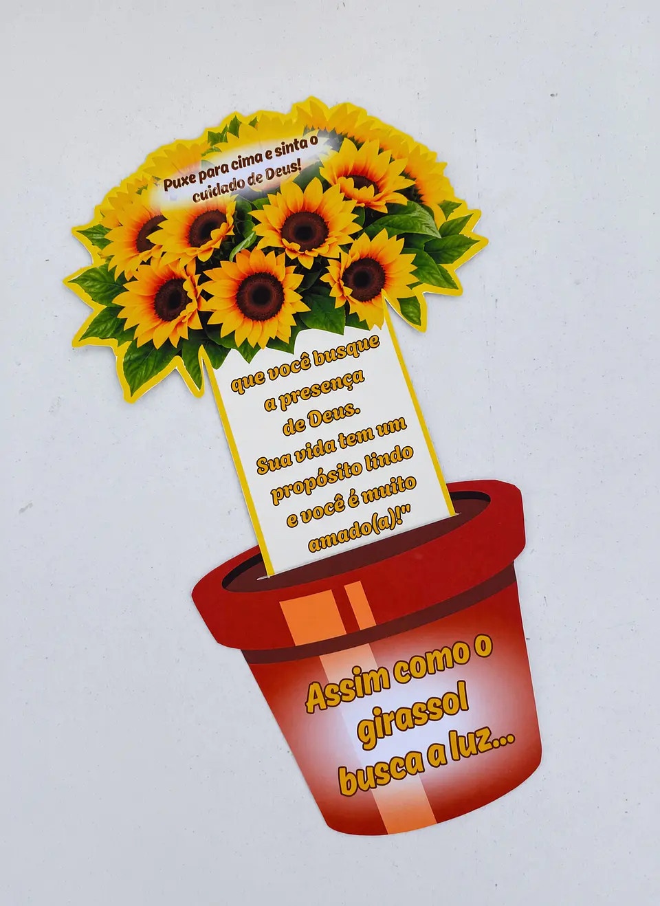 Arquivo de Corte Cartão Girassol Setembro Amarelo 3 1