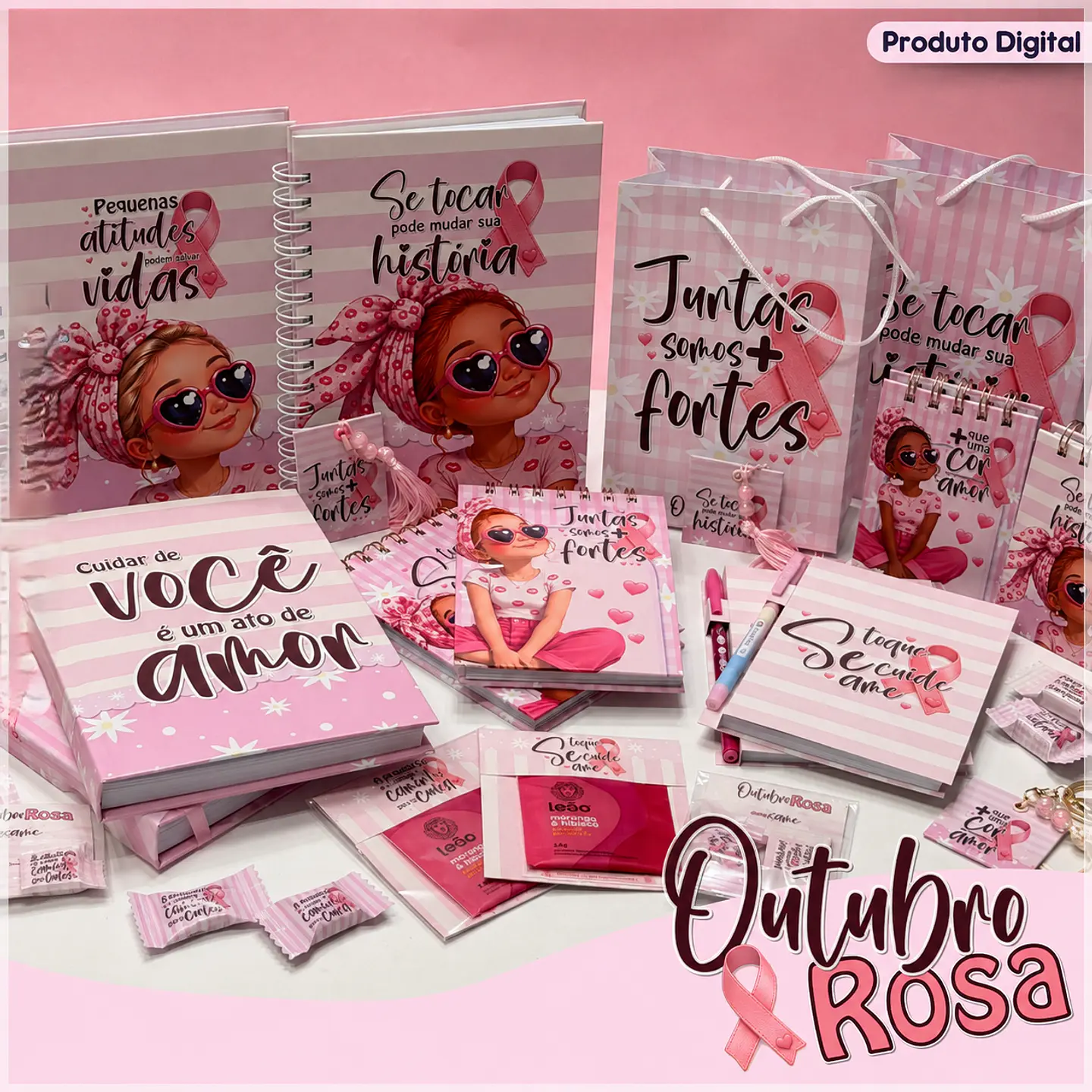 Encadernação - Coleção Outubro Rosa 26 1
